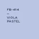 COSMOS LAC FLAME™ BLUE FB-414 VIOLA PASTEL - 400ml