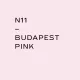 COSMOS LAC CHALK EFFECT - N11 - BUDAPEST PINK - 400ml