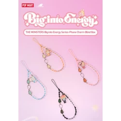 Big Into Energy Labubu The Monsters Phone Charm Blind Box