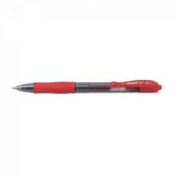 Στυλό Gel Μπίλιας 1.0mm PILOT G-2 Κόκκινο, σε Κουτί 12τμχ