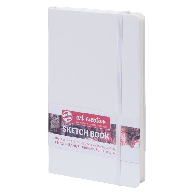 Talens Art Creation Sketchbook White 13X21 cm, 140 Grams