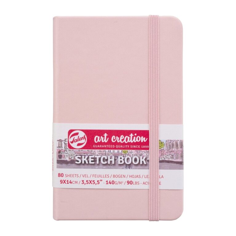 Talens Art Creation Sketchbook Pastel Pink – 9×14 cm – 140 gr – 80 Sheets
