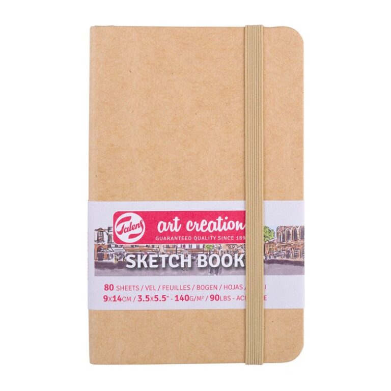 Talens Art Creation Sketchbook Kraft Paper – 9×14 cm – 140 gr – 80 Sheets