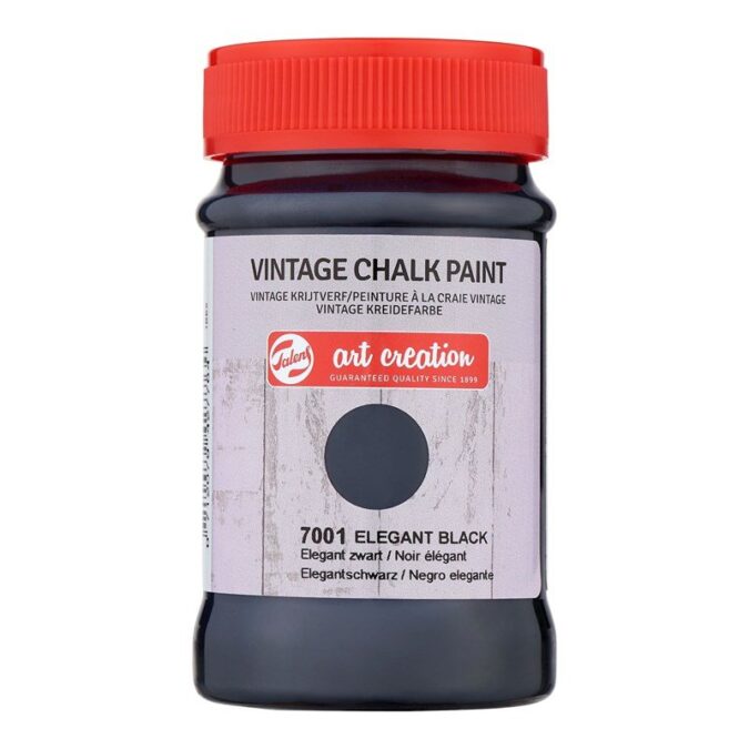 Talens Art Creation Vintage Chalk Paint 100 ml Elegant Black (7001)