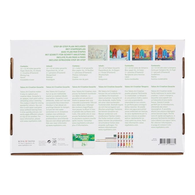 Talens Art Creation Gouache Combi Set 12 x 12 ml