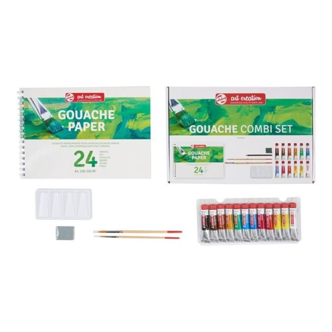 Talens Art Creation Gouache Combi Set 12 x 12 ml