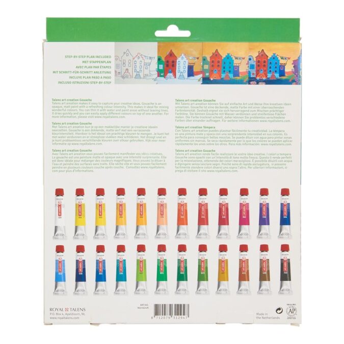 Talens Art Creation Gouache Set 24 x 12 ml