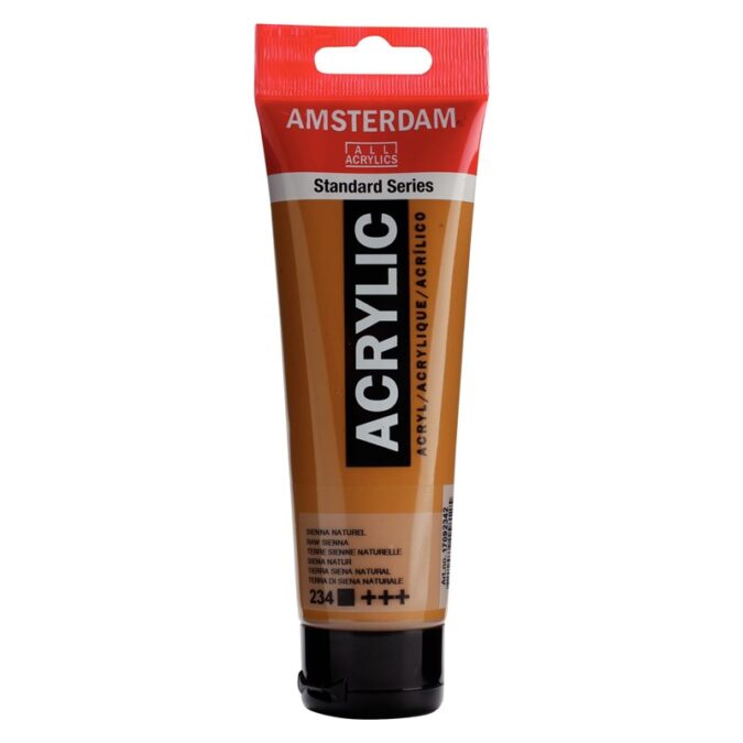 Amsterdam All Acrylics Standard Series Acrylic Tube 120 ml Raw sienna 234