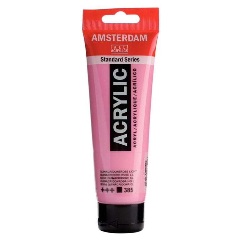 Amsterdam All Acrylics Standard Series Acrylic Tube 120 ml Quinacridone rose light 385
