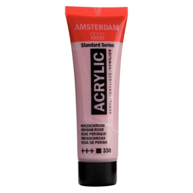 Amsterdam All Acrylics Standard Series Acrylic Tube 20 ml Persian rose 330