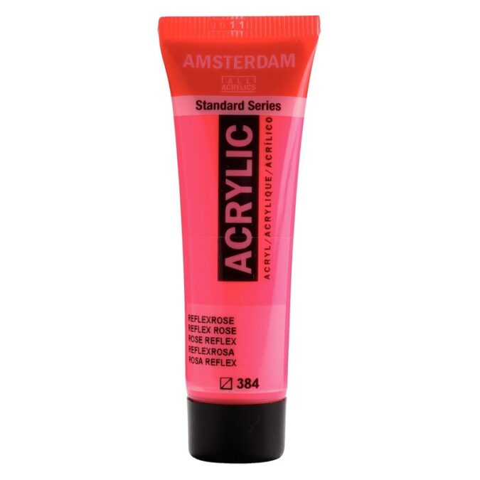 Amsterdam All Acrylics Standard Series Acrylic Tube 20 ml Reflex rose 384