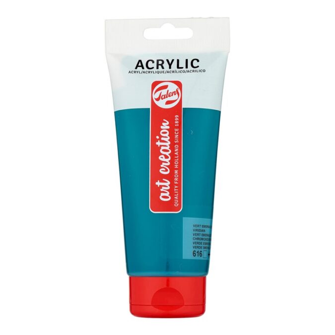 Talens Art Creation Acrylic Colour Tube 200 ml Viridian 616