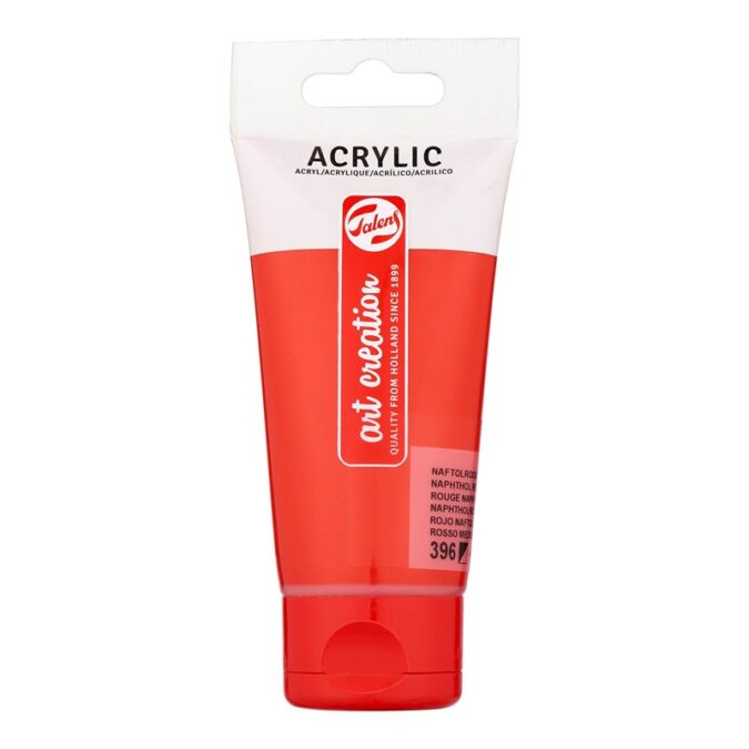 Talens Art Creation Acrylic Colour Tube 75 ml Naphtol Red Medium 396