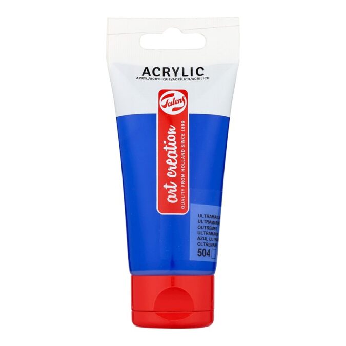 Talens Art Creation Acrylic Colour Tube 75 ml Ultramarine 504