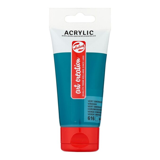 Talens Art Creation Acrylic Colour Tube 75 ml Viridian 616