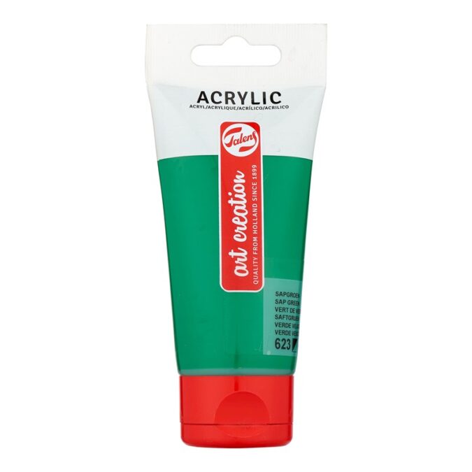 Talens Art Creation Acrylic Colour Tube 75 ml Sap Green 623