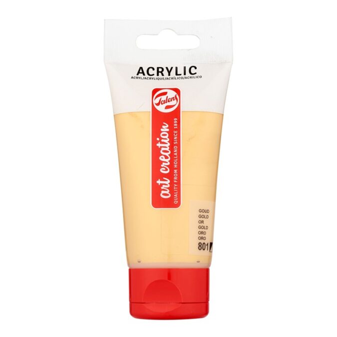 Talens Art Creation Acrylic Colour Tube 75 ml Gold 801