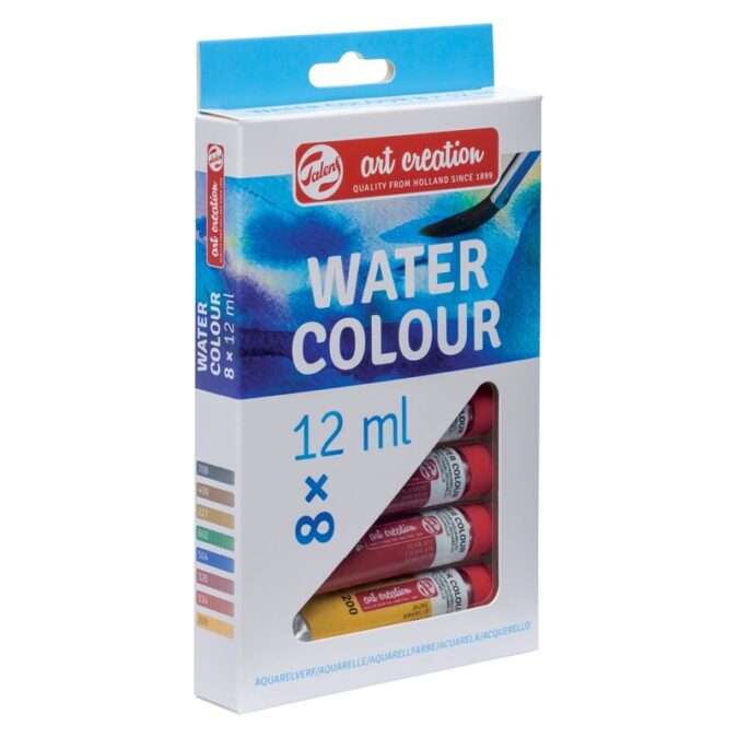 Talens Art Creation Water Colour Set 8 x 12 ml