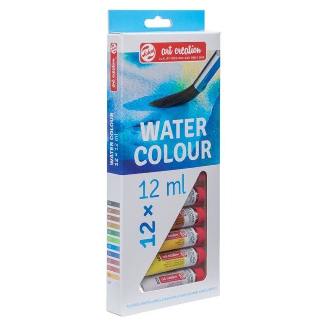 Talens Art Creation Water Colour Set 12 x 12 ml