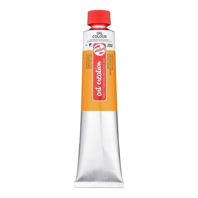 Talens Art Creation Oil Colour Tube 200 ml Deep Yellow 202