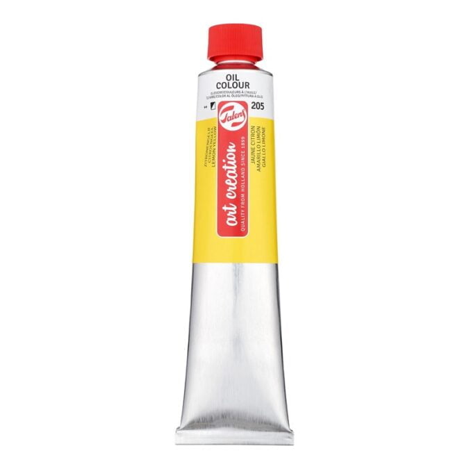 Talens Art Creation Oil Colour Tube 200 ml Lemon Yellow 205