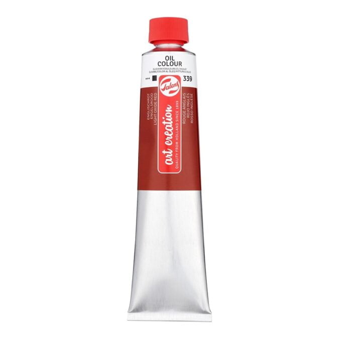 Talens Art Creation Oil Colour Tube 200 ml Light Oxide Red 339