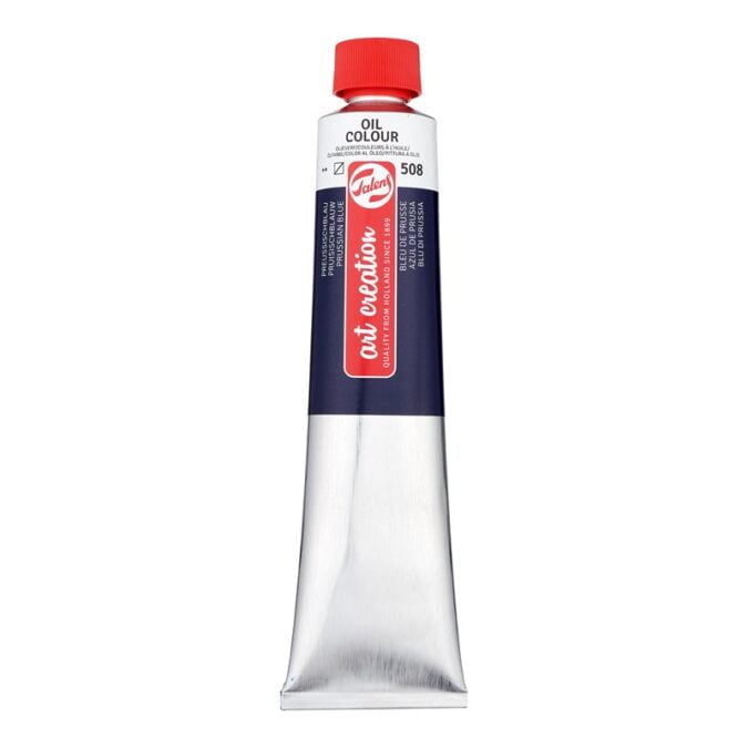 Talens Art Creation Oil Colour Tube 200 ml Prussian Blue 508
