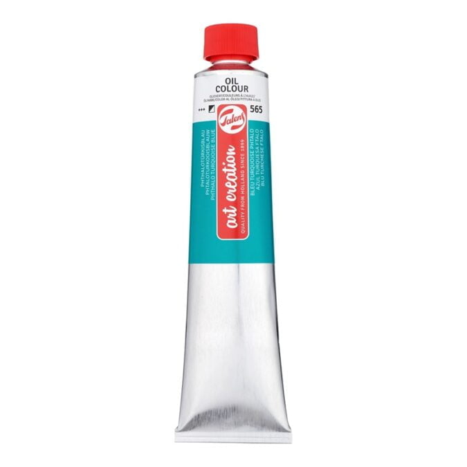 Talens Art Creation Oil Colour Tube 200 ml Phthalo Turquoise Blue 565