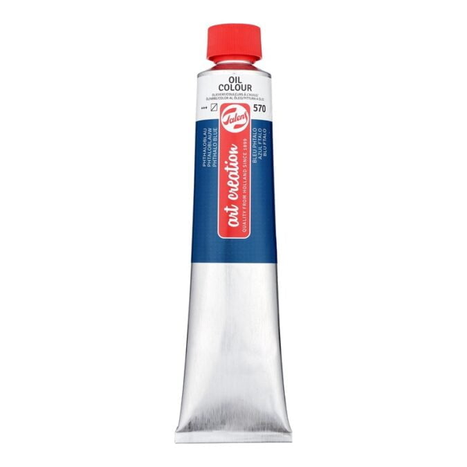 Talens Art Creation Oil Colour Tube 200 ml Phthlalo Blue 570