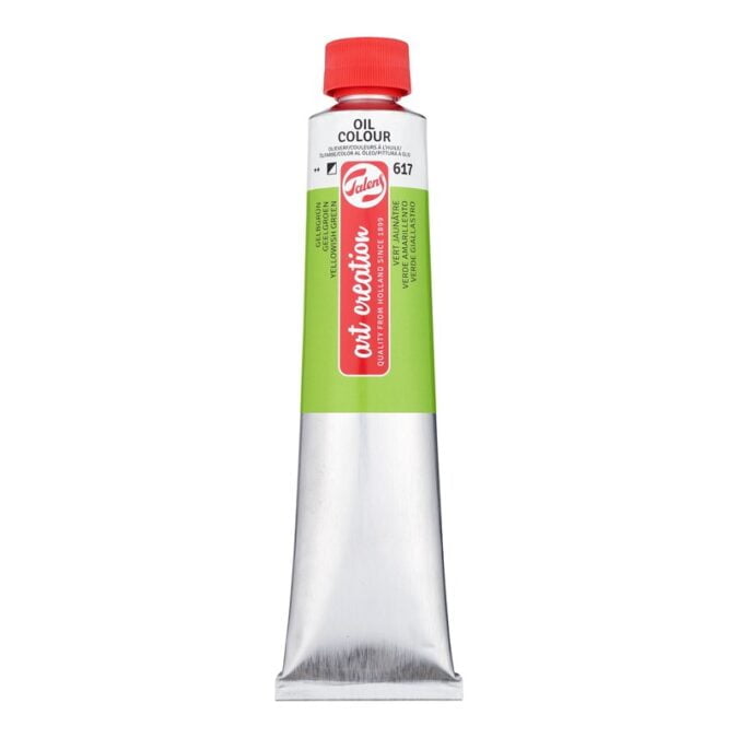 Talens Art Creation Oil Colour Tube 200 ml Yellow Green 617