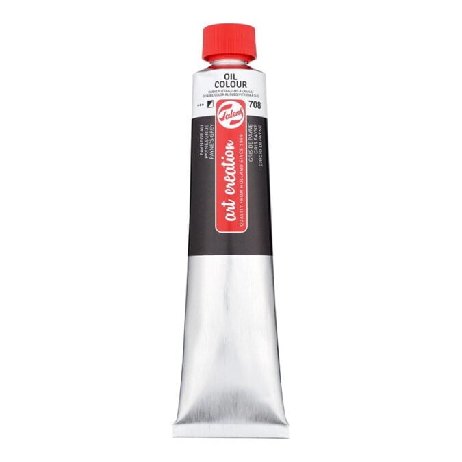 Talens Art Creation Oil Colour Tube 200 ml Paynesgrey 708