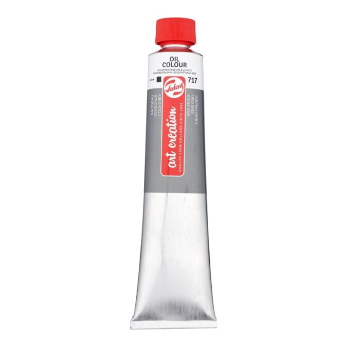 Talens Art Creation Oil Colour Tube 200 ml Cold Grey 717
