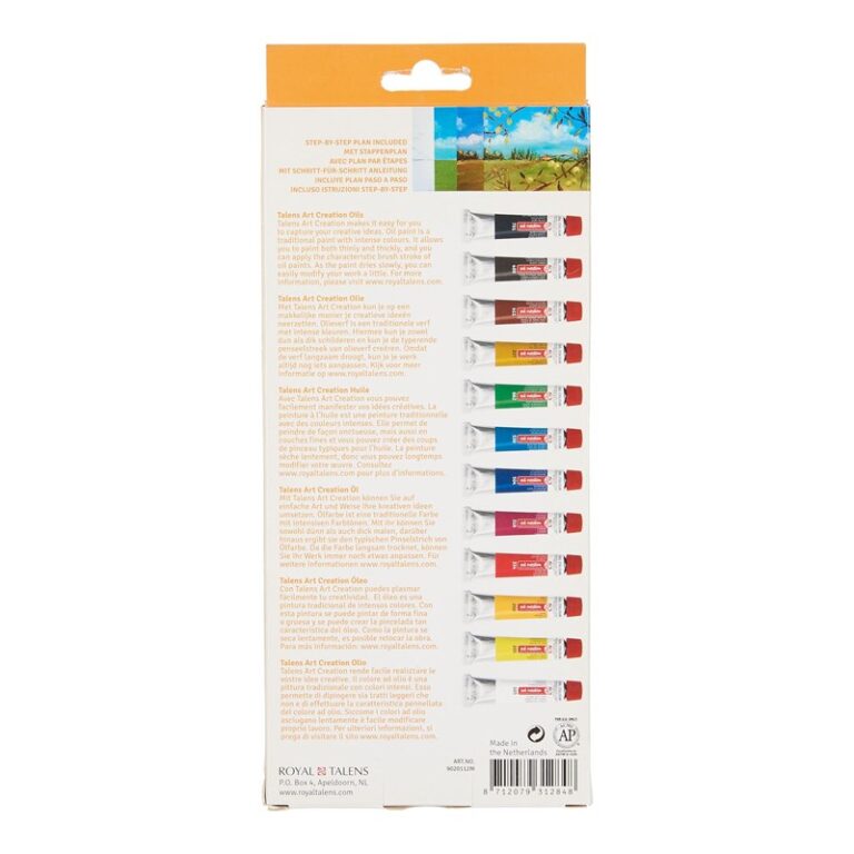 Talens Art Creation Oil Colour Set 12 x 12 ml