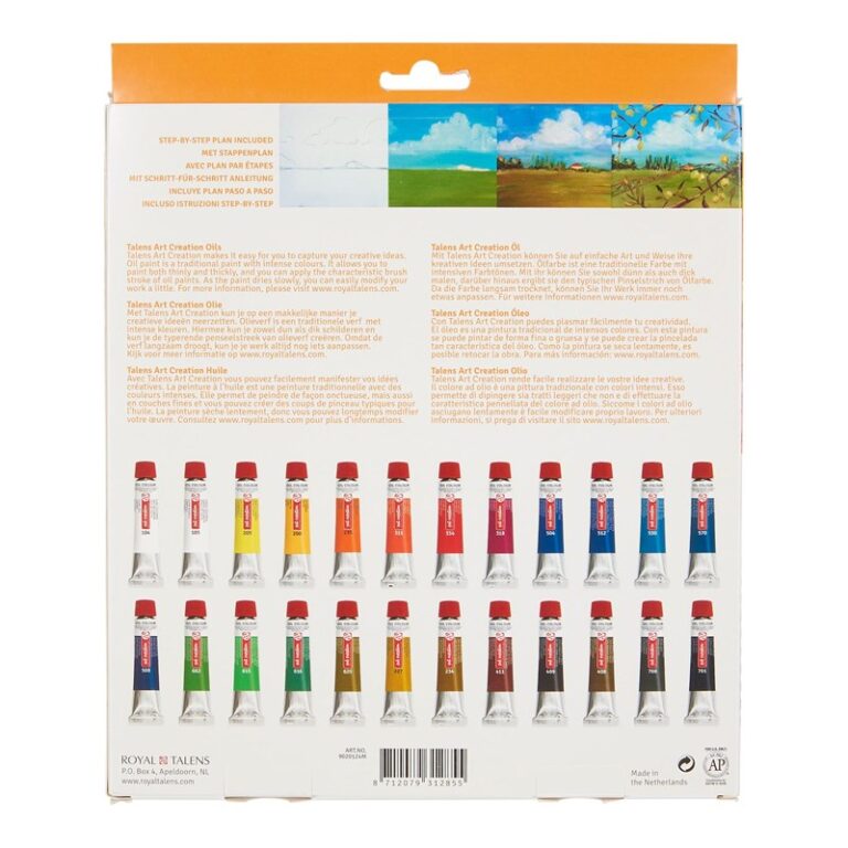 Talens Art Creation Oil Colour Set 24 x 12 ml