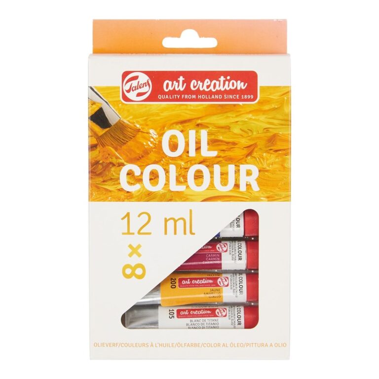 Talens Art Creation Oil Colour Set 8 x 12 ml