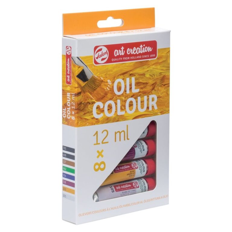 Talens Art Creation Oil Colour Set 8 x 12 ml