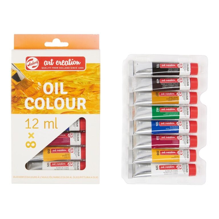 Talens Art Creation Oil Colour Set 8 x 12 ml