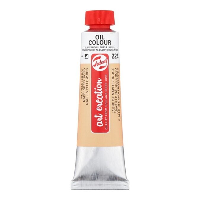 Talens Art Creation Oil Colour Tube 40 ml Naples Yellow Red 224