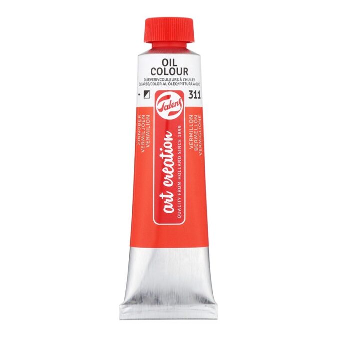 Talens Art Creation Oil Colour Tube 40 ml Vermilion 311