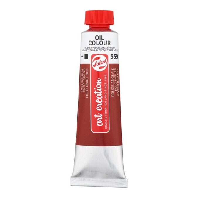 Talens Art Creation Oil Colour Tube 40 ml Light Oxide Red 339
