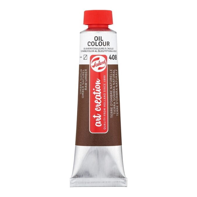 Talens Art Creation Oil Colour Tube 40 ml Raw Umber 408