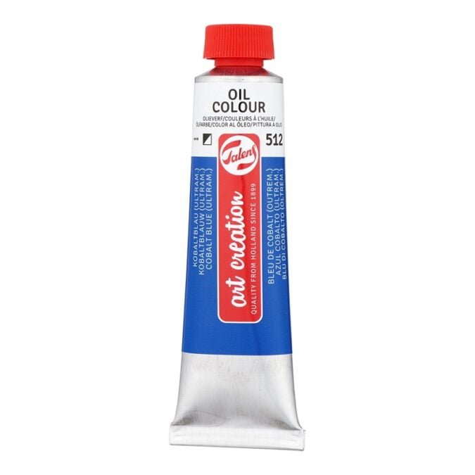 Talens Art Creation Oil Colour Tube 40 ml Cobalt Blue Ultramarine 512
