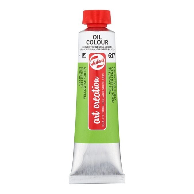 Talens Art Creation Oil Colour Tube 40 ml Yellow Green 617