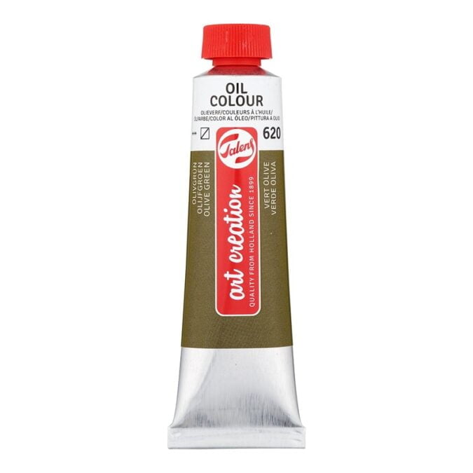 Talens Art Creation Oil Colour Tube 40 ml Olive Green 620