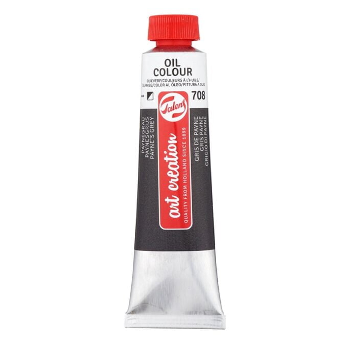 Talens Art Creation Oil Colour Tube 40 ml Paynesgrey 708