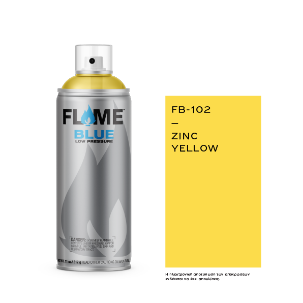 COSMOS LAC FLAME™ BLUE  FB-102 ZINK YELLOW - 400ml