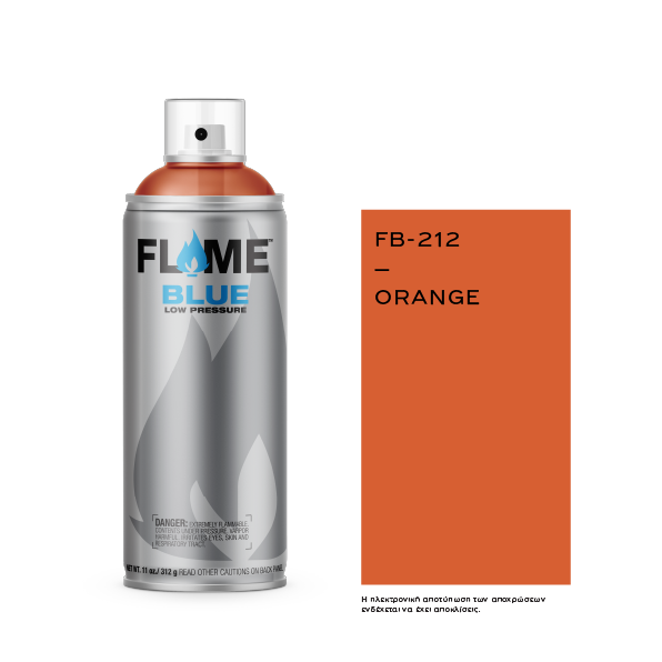 COSMOS LAC FLAME™ BLUE  FB-212 ORANGE - 400ml