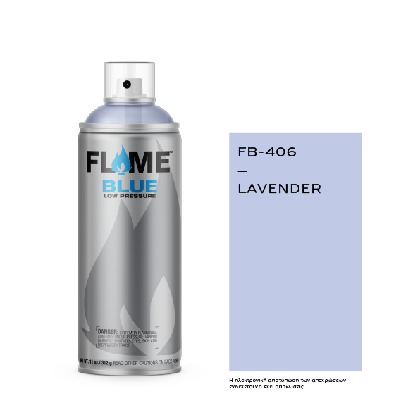 COSMOS LAC FLAME™ BLUE FB-406 LAVENDER - 400ml
