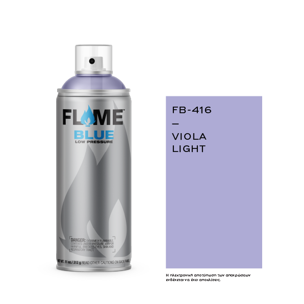 COSMOS LAC FLAME™ BLUE FB-416 VIOLA LIGHT - 400ml