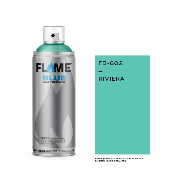 COSMOS LAC FLAME™ BLUE FB-602 RIVIERA - 400ml
